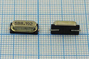 Кварцевый резонатор 8,192 МГц - 8192 SMD49S4 20 SX-1 1Г (SB8.192) Кварцевый резонатор 8,192 МГц - 8192 SMD49S4 20 SX-1 1Г (SB8.192)