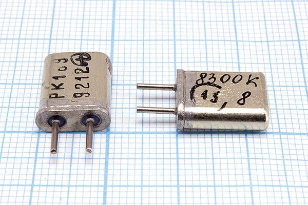 Кварцевый резонатор 8,3 МГц - 8300 HC25U 30 40/-40~70C РК169МА-8ВТ 1Г