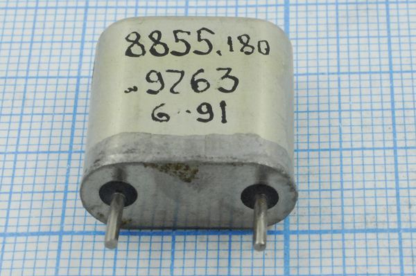 Кварцевый резонатор 8,85518 МГц - 8855,18 HC6U БА 1Г