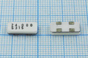 Кварцевый резонатор 24 МГц - 24000 SMD12055C4 16 50 /-40~85C FCX-01 1Г RIVER Кварцевый резонатор 24 МГц - 24000 SMD12055C4 16 50 /-40~85C FCX-01 1Г RIVER