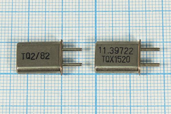 Кварцевый резонатор 11,39722 МГц - 11397,22 HC42U 32 ХСР 1Г (TQX1520)