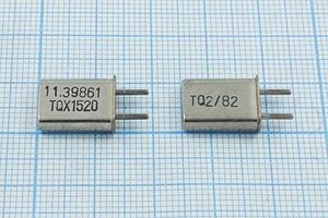 Кварцевый резонатор 11,39861 МГц - 11398,61 HC42U ХСР 1Г (TQX1520) Кварцевый резонатор 11,39861 МГц - 11398,61 HC42U ХСР 1Г (TQX1520)