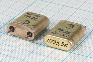 Кварцевый резонатор 11,7333 МГц - 11733,3 HC6U РК171БА 1Г (11733,3К) Кварцевый резонатор 11,7333 МГц - 11733,3 HC6U РК171БА 1Г (11733,3К)
