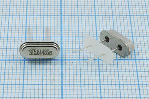 Кварцевый резонатор 5,6448 МГц - 5644,8 HC49S3 S 20 50/-40~85C 49S[SDE] 1Г +IS