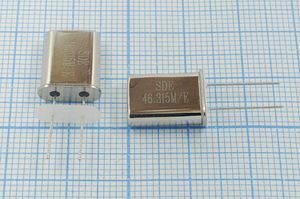 Кварцевый резонатор 46,315 МГц - 46315 HC49U 32 10 30/-40~85C 49U[SDE] 3Г +IS