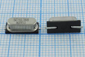 Кварцевый резонатор 10,368 МГц - 10368 SMD49S4 25 10 10/-20~70C SX-1 1Г Кварцевый резонатор 10,368 МГц - 10368 SMD49S4 25 10 10/-20~70C SX-1 1Г