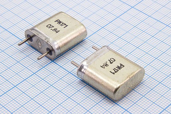 Кварцевый резонатор 15,47 МГц - 15470 HC6U РК171БА 1Г