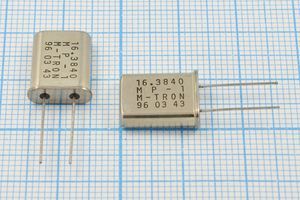 Кварцевый резонатор 16,384 МГц - 16384 HC49U 18 MP-1 1Г (M-TRON) Кварцевый резонатор 16,384 МГц - 16384 HC49U 18 MP-1 1Г (M-TRON)