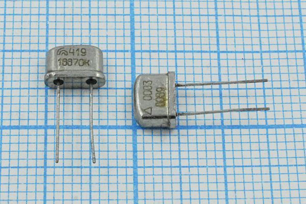 Кварцевый резонатор 16,67 МГц - 16670 UM4 S РК419МР 1Г