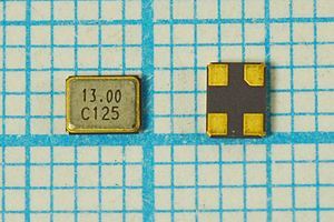 Кварцевый резонатор 13 МГц - 13000 SMD03225C4 10 10 10/-20~70C 403[CTS] 1Г