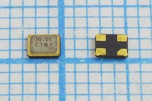 Кварцевый резонатор 30 МГц - 30000 SMD02520C4 10 20 20/-20~70C 425[CTS] 1Г