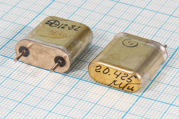 Кварцевый резонатор 20,425 МГц - 20425 HC6U (20.425 МГц)