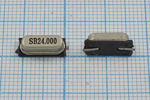 Кварцевый резонатор 24 МГц - 24000 SMD49S4 20 SX-1 1Г (SB24.000) Кварцевый резонатор 24 МГц - 24000 SMD49S4 20 SX-1 1Г (SB24.000)