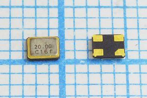 Кварцевый резонатор 20 МГц - 20000 SMD02520C4 10 20 20/-20~70C 425[CTS] 1Г