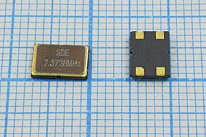 Кварцевый резонатор 7,3728 МГц - 7372,8 SMD07050C4 12 30 50/-40~85C SMD0705(4P) Кварцевый резонатор 7,3728 МГц - 7372,8 SMD07050C4 12 30 50/-40~85C SMD0705(4P)