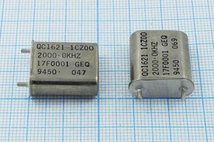 Кварцевый резонатор 2 МГц - 2000 HC48U S 30 1Г +IS (QC1621) Кварцевый резонатор 2 МГц - 2000 HC48U S 30 1Г +IS (QC1621)