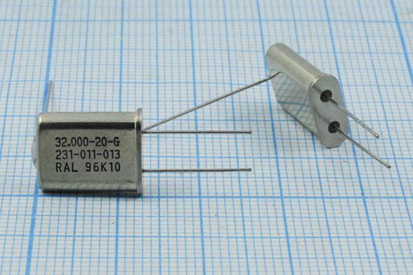 Кварцевый резонатор 32 МГц - 32000 HC49U+LW 20 30 HC49U[RALTRON] 3Г (RAL)