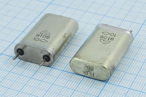 Кварцевый резонатор 0,288 МГц - 288 БА1 1Г высокие(20x30)