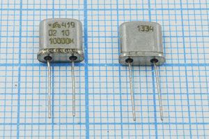 Кварцевый резонатор 10 МГц - 10000 UM5 10 20 РК419МН 1Г 200 Ом Кварцевый резонатор 10 МГц - 10000 UM5 10 20 РК419МН 1Г 200 Ом