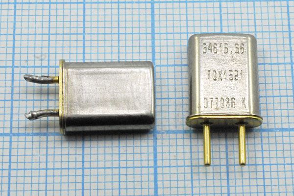 Кварцевый резонатор 54,61666 МГц - 54616,66 HC50U (TQX1521)