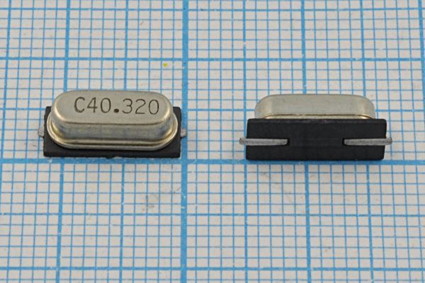Кварцевый резонатор 40,32 МГц - 40320 SMD49S4 20 SX-1 1Г (C40.320)