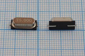 Кварцевый резонатор 5 МГц - 5000 SMD49S4 20 20 /-40~85C SMH4,2 1Г (T5.000) Кварцевый резонатор 5 МГц - 5000 SMD49S4 20 20 /-40~85C SMH4,2 1Г (T5.000)