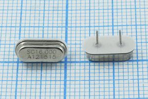 Кварцевый резонатор 16 МГц - 16000 HC49S3 15 50 /-20~70C ATS-49U 1Г +IS 5мм Кварцевый резонатор 16 МГц - 16000 HC49S3 15 50 /-20~70C ATS-49U 1Г +IS 5мм