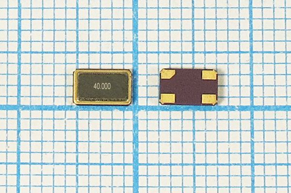 Кварцевый резонатор 40 МГц - 40000 SMD05032C4 20 10 15/-30~85C 1Г (40.000)