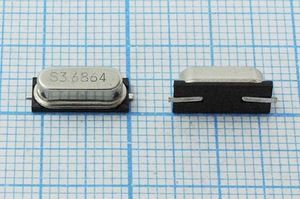 Кварцевый резонатор 3,6864 МГц - 3686,4 SMD49S4 20 30 30/-10~60C 49S-SMD 1Г Кварцевый резонатор 3,6864 МГц - 3686,4 SMD49S4 20 30 30/-10~60C 49S-SMD 1Г