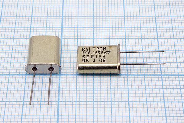 Кварцевый резонатор 106,166667 МГц - 106166,667 HC49U 12 HC49U 5Г (RALTRON)