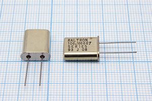 Кварцевый резонатор 106,166667 МГц - 106166,667 HC49U 12 HC49U 5Г (RALTRON)