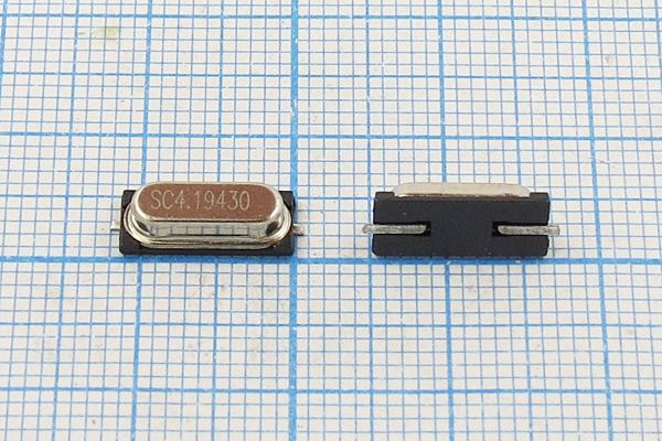 Кварцевый резонатор 4,194304 МГц - 4194,304 SMD49S3 16 50 50/-20~70C SX-3 1Г (SC)