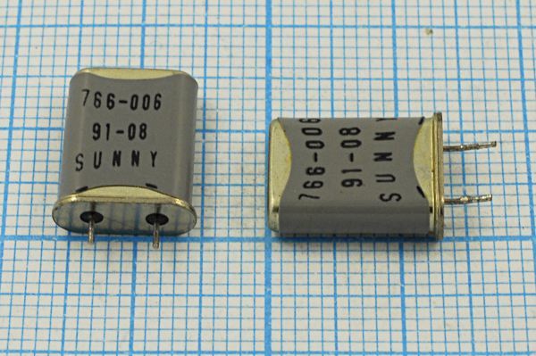 Кварцевый резонатор 8 МГц - 8000 HC49U 20 SA[SUNNY] 1Г +SL 4мм (SUNNY)