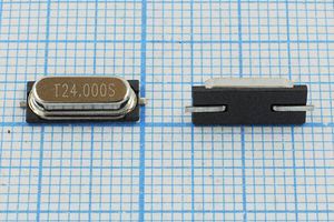 Кварцевый резонатор 24 МГц - 24000 SMD49S3 S 20 /-20~70C SMH3,0 1Г Кварцевый резонатор 24 МГц - 24000 SMD49S3 S 20 /-20~70C SMH3,0 1Г