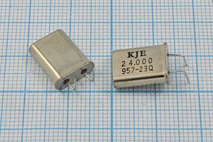 Кварцевый резонатор 24 МГц - 24000 HC49U 16 1Г (KJE 24.000 957-23Q) Кварцевый резонатор 24 МГц - 24000 HC49U 16 1Г (KJE 24.000 957-23Q)