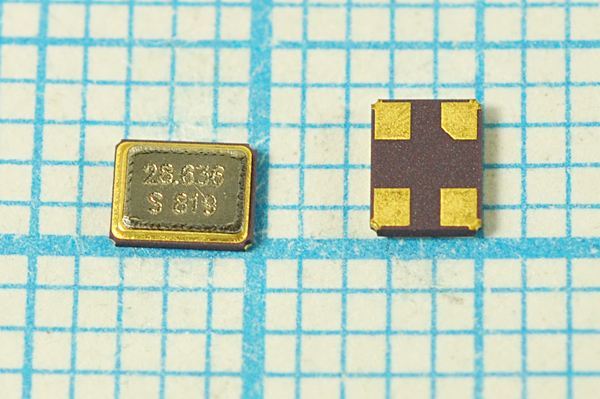 Кварцевый резонатор 28,63636 МГц - 28636,36 SMD03225C4 12 30 30/-20~70C SX-32 1Г