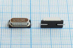 Кварцевый резонатор 10,245 МГц - 10245 SMD49S4 18 25 30/-30~85C SX-1 1Г Кварцевый резонатор 10,245 МГц - 10245 SMD49S4 18 25 30/-30~85C SX-1 1Г