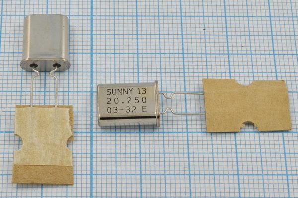 Кварцевый резонатор 20,25 МГц - 20250 HC49U-LWF 13 30 40/-20~70C SA[SUNNY] 1Г