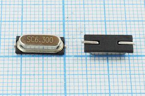 Кварцевый резонатор 6,3 МГц - 6300 SMD49S3 20 15 15/-20~70C SX-3 1Г (SC6.300) Кварцевый резонатор 6,3 МГц - 6300 SMD49S3 20 15 15/-20~70C SX-3 1Г (SC6.300)