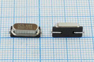 Кварцевый резонатор 3,684 МГц - 3684 SMD49S4 16 30 50/-20~60C SX-1 1Г (SC3.6864 Кварцевый резонатор 3,684 МГц - 3684 SMD49S4 16 30 50/-20~60C SX-1 1Г (SC3.6864