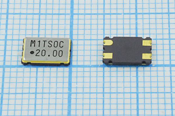 Кварцевый резонатор 20 МГц - 20000 SMD07050C4 18 10 1Г (M1TS0C)