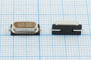 Кварцевый резонатор 4,5 МГц - 4500 SMD49S4 12 20 30/-10~70C SX-1 1Г Кварцевый резонатор 4,5 МГц - 4500 SMD49S4 12 20 30/-10~70C SX-1 1Г