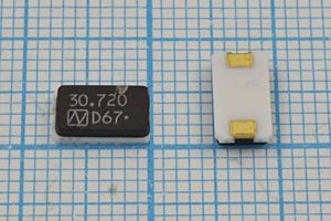 Кварцевый резонатор 30,72 МГц - 30720 SMD08045C2 NX8045CB 1Г (30.720) Кварцевый резонатор 30,72 МГц - 30720 SMD08045C2 NX8045CB 1Г (30.720)