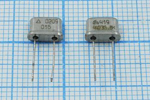 Кварцевый резонатор 44,2368 МГц - 44236,8 UM4 S 30 30/0~50C РК419МР-8МС 3Г Кварцевый резонатор 44,2368 МГц - 44236,8 UM4 S 30 30/0~50C РК419МР-8МС 3Г