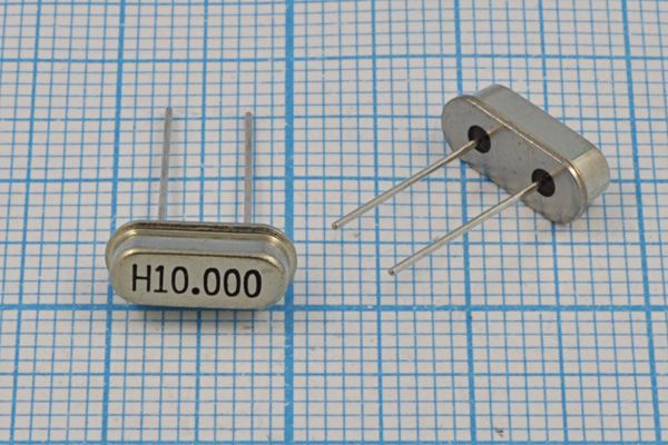 Кварцевый резонатор 10 МГц - 10000 HC49S3 20 1Г (H10.000)