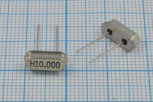 Кварцевый резонатор 10 МГц - 10000 HC49S3 20 1Г (H10.000)