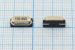 Кварцевый резонатор 20,95 МГц - 20950 SMD49S4 15 10 10/0~60C SMH4,2 1Г Кварцевый резонатор 20,95 МГц - 20950 SMD49S4 15 10 10/0~60C SMH4,2 1Г
