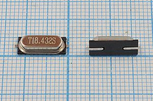 Кварцевый резонатор 18,432 МГц - 18432 SMD49S3 S 20 50/-40~85C SMH3,0 1Г (T S) Кварцевый резонатор 18,432 МГц - 18432 SMD49S3 S 20 50/-40~85C SMH3,0 1Г (T S)