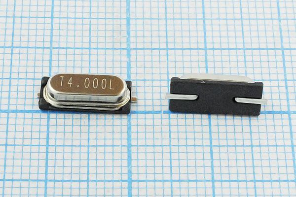 Кварцевый резонатор 4 МГц - 4000 SMD49S3 20 20 50/-40~85C SMH3,0 1Г(T4.000L