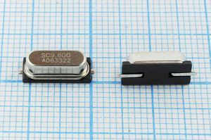 Кварцевый резонатор 9,6 МГц - 9600 SMD49S4 22 10 30/-10~60C SX-1 1Г (SC) Кварцевый резонатор 9,6 МГц - 9600 SMD49S4 22 10 30/-10~60C SX-1 1Г (SC)